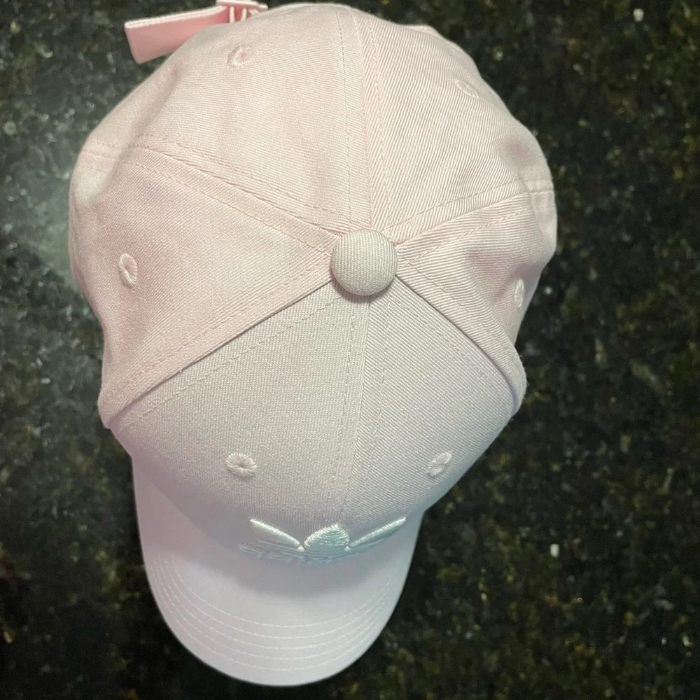 Blush Pink Adidas Originals Trefoil Adjustable Strapback Cap